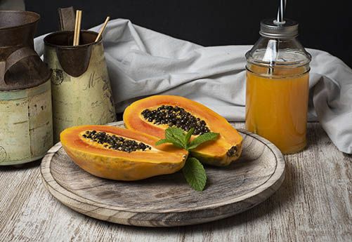 Fermentierte Papaya freie Radikale von Antioxidantien